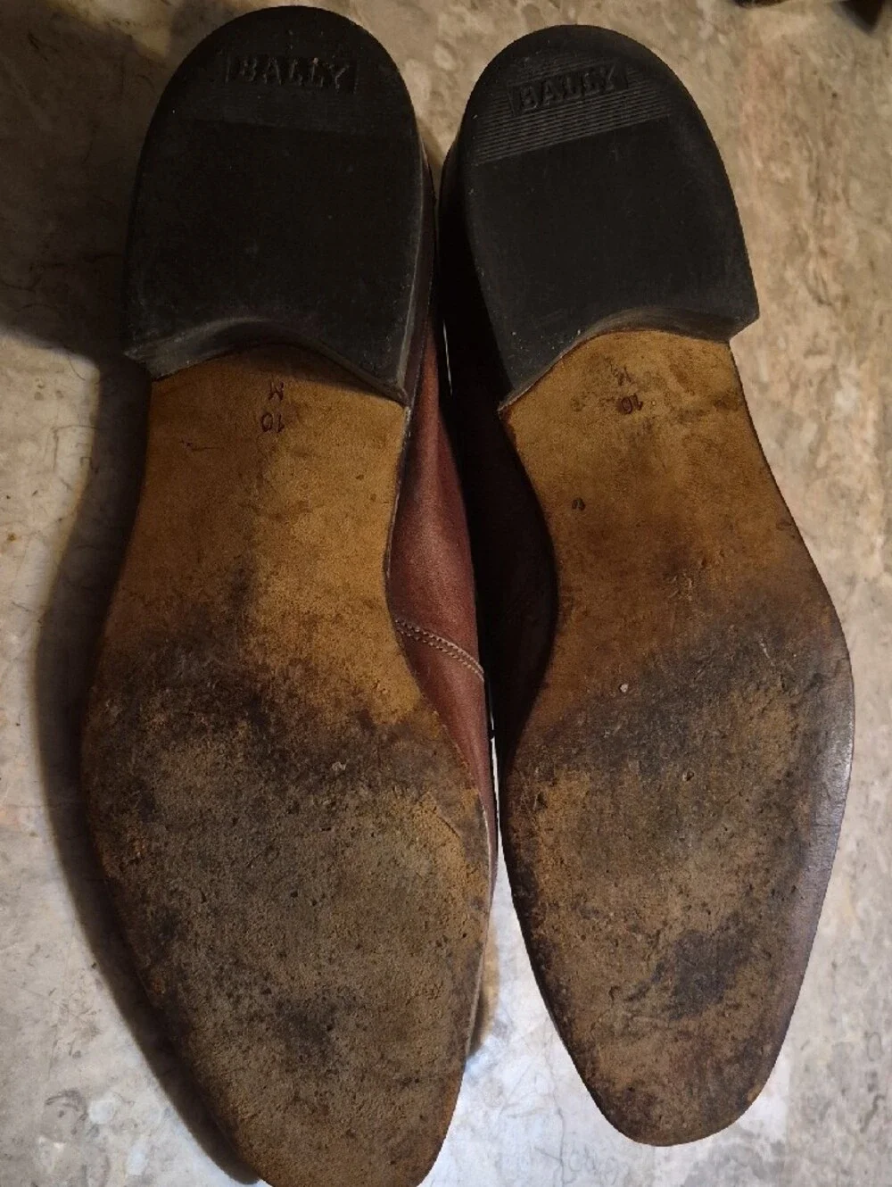 Classic Men’s Slip-On Leather Loafers - Brown